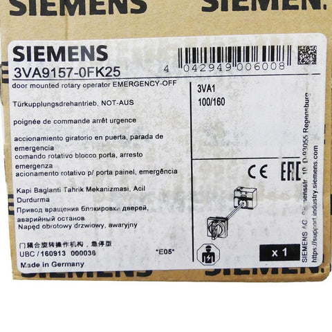 SIEMENS 3VA9157-0FK25