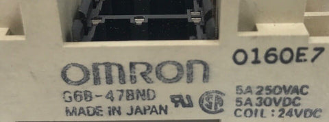 OMRON G6B-47BND-DC24