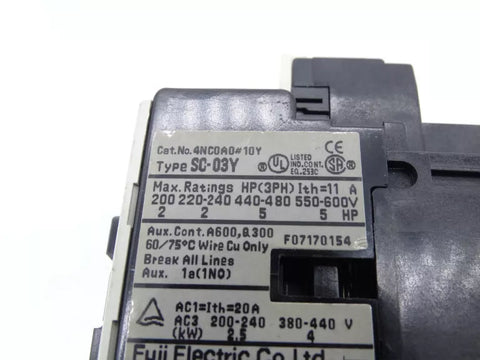 FUJI ELECTRIC 4NC0A0110Y