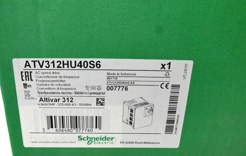 SCHNEIDER ELECTRIC ATV312HU40S6