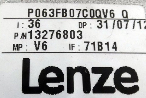 Lenze P063FB07COQV6