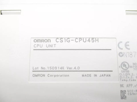 Omron CS1G-CPU45H