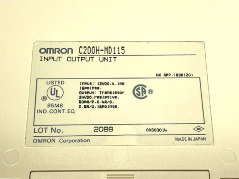 OMRON C200H-MD115