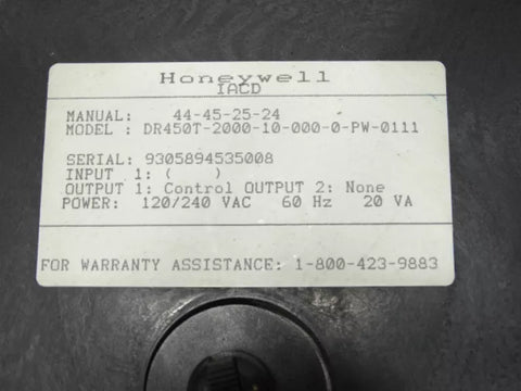 Honeywell DR450T-2000-10-000-0-PW-0111