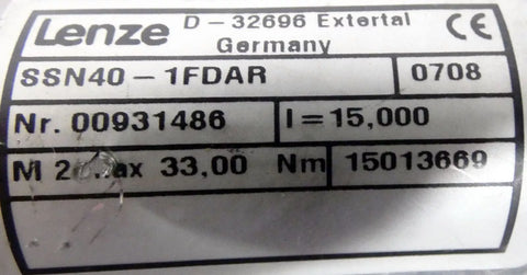 Lenze SSN40-1FDAR