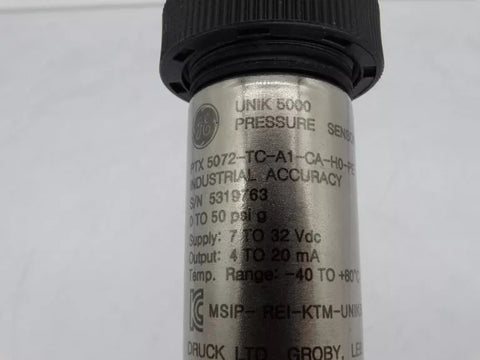 GENERAL ELECTRIC PTX5072-TC-A1-CA-H0-PE