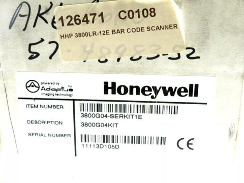 HONEYWELL 3800G04SERKIT1E