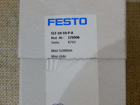 FESTO SLF-10-10-P-A