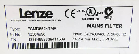 Lenze ESMD5524TMF