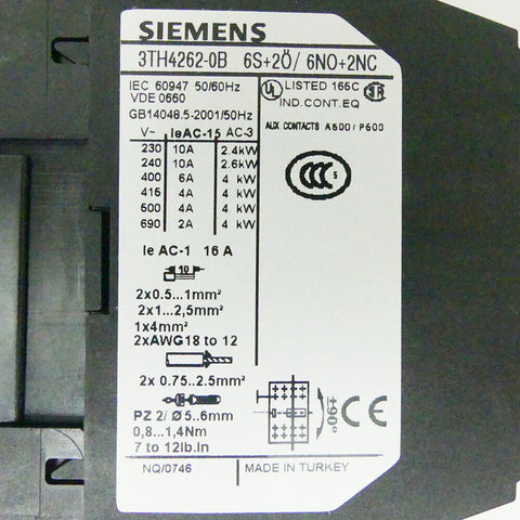 SIEMENS 3TH4262-0BQ4