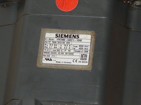 SIEMENS 1FK7083-5AH71-1EH3