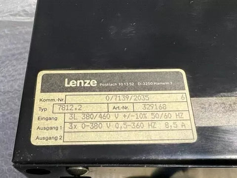 LENZE 7812.2