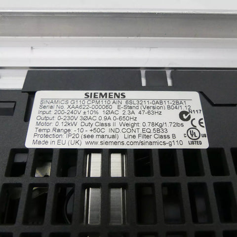 SIEMENS  6SL3211-0AB11-2AB1