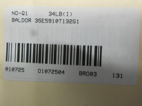 Baldor 35E5910T132G1