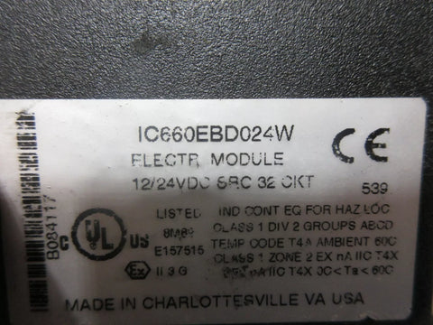 GE FANUC IC660EBD024W