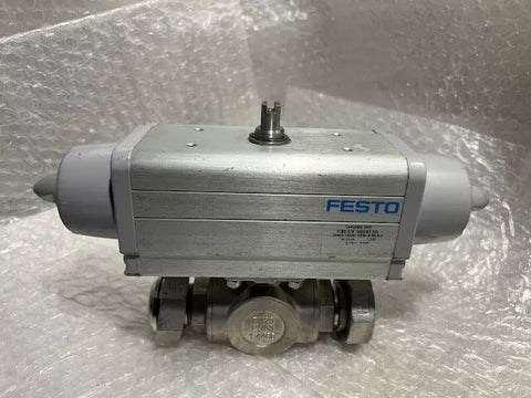 FESTO VZBA-3/4"-GGG-63-32L-F0405-V4V4T-PS30-R-90-4-C