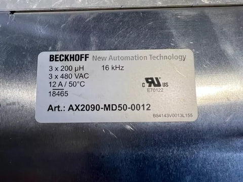 BECKHOFF AX2090-MD50-0012