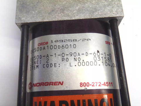 NORGREN EC50D-A-1-0-90A-D-60-1-0