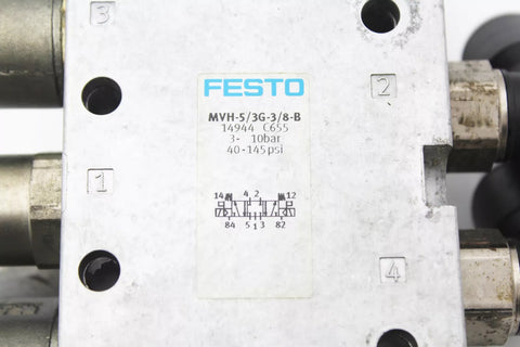 FESTO MVH-5/3G-3/8-B