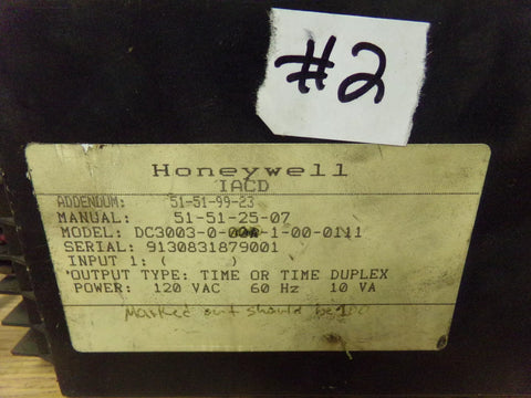 HONEYWELL DC3003-0-00A-1-00-0111