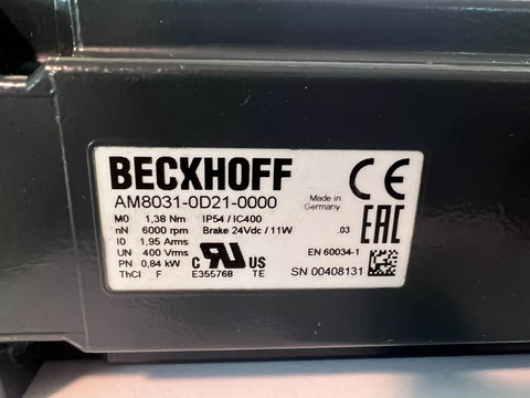 Beckhoff AM8031-0D21-00 00