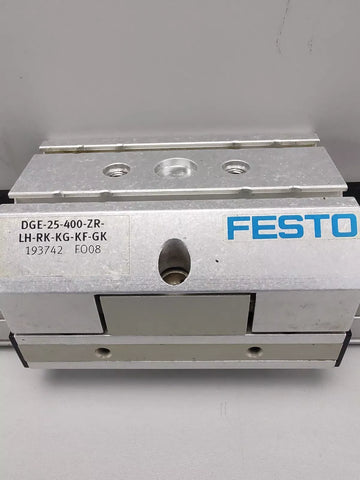 FESTO DGE-25-400-ZR-LH-RK-KG-KF-GK