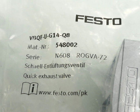 Festo VBQF-U-G14-Q8