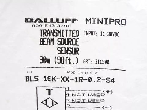 BALLUFF BLS16K-XX-1R-0.2-S4