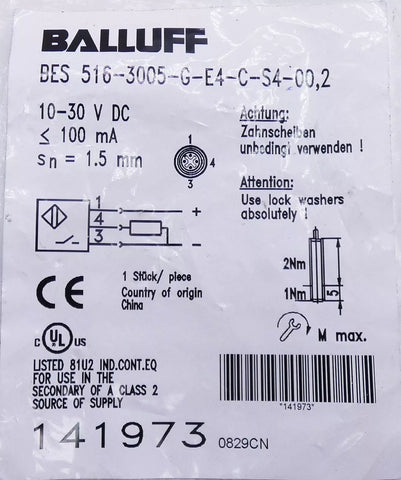 BALLUFF BES 516-3005-G-E4-C-S4-00,2