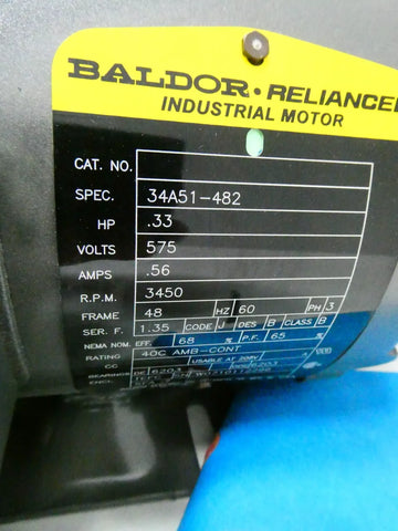 Baldor 34A51-482