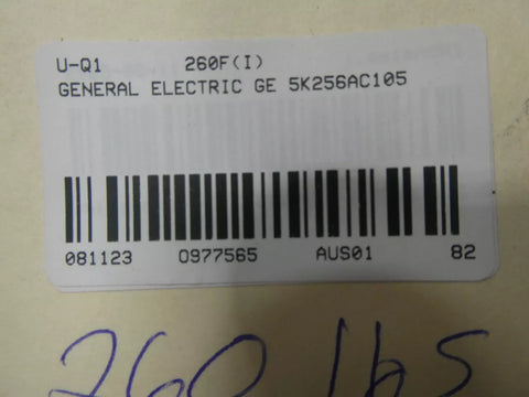 General Electric 5K256AC105