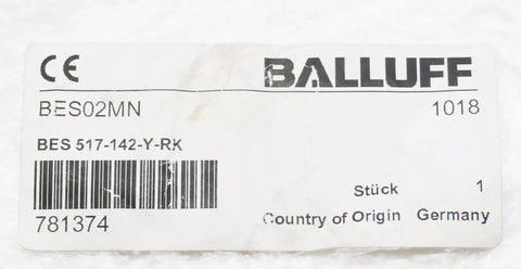 BALLUFF BES 517-142-Y-RK