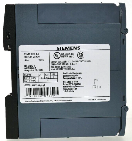 Siemens 3RP2511-2AW30