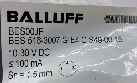 BALLUFF BES 516-3007-G-E4-C-S49-00,15