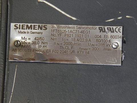 SIEMENS 1FT6105-1AC71-4EG1