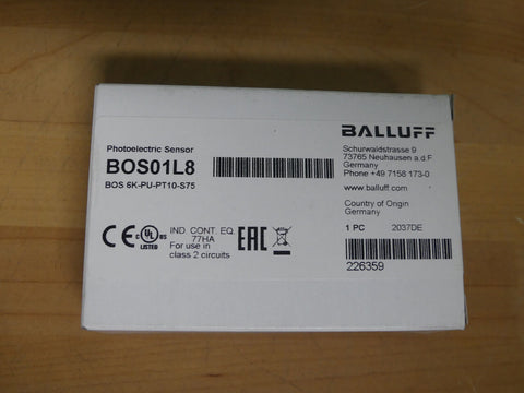 BALLUFF BOS 6K-PU-PT10-S75