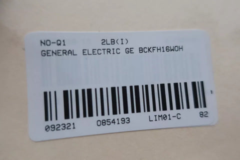 General Electric BCKFH16WOH