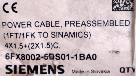 SIEMENS 6FX80025DS011BA0