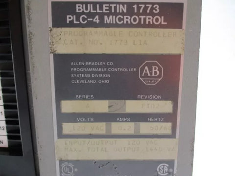ALLEN BRADLEY 1773-L1A