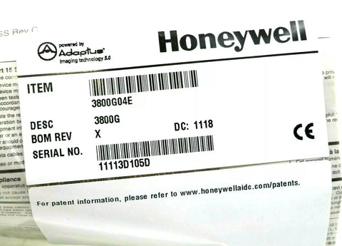 HONEYWELL 3800G04SERKIT1E