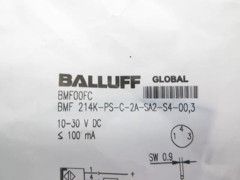 BALLUFF BMF214K-PS-C-2A-SA2-S4-00,3