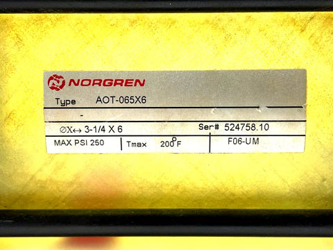 NORGREN AOT-065X6