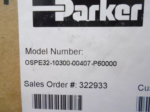 PARKER OSPE32-10300-00407-P60000