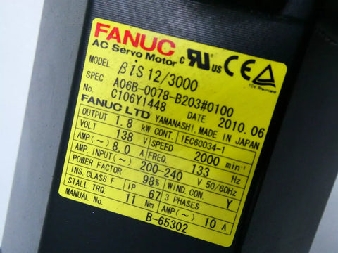 FANUC A06B-0078-B203#0100