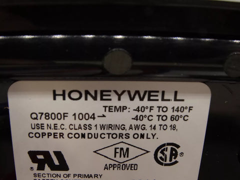 Honeywell Q7800F-1004