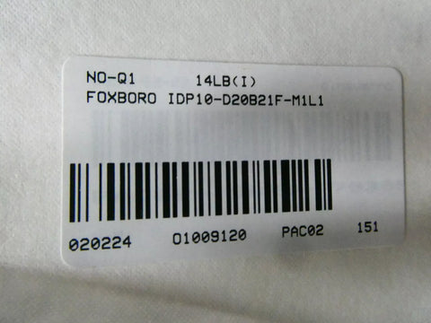 Foxboro IDP10-D20B21F-M1L1