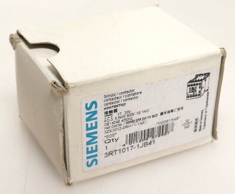 SIEMENS 3RT1017-1JB41