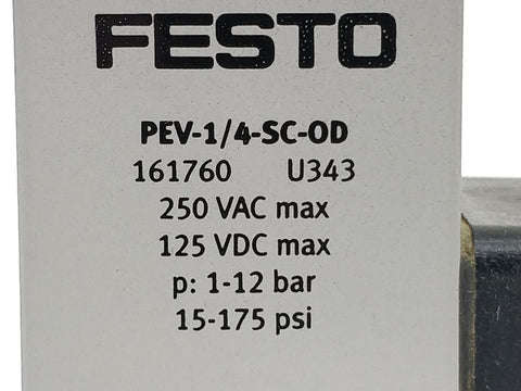 FESTO PEV-1/4-SC-OD