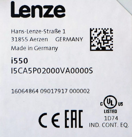 Lenze I5CA5P02000VA00S