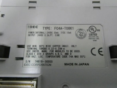 IDEC FC4A-T08K1